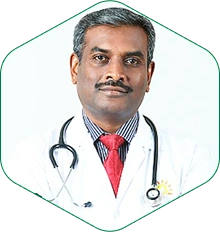 Portrait of Dr. Saravana Periasamy, Oncologist